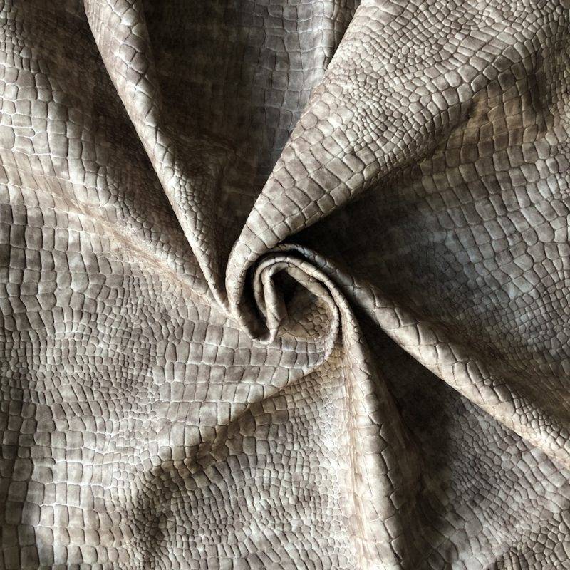 Crocodile Velvet fabric